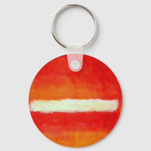Modern Abstract Art - Rothko Style Key Ring