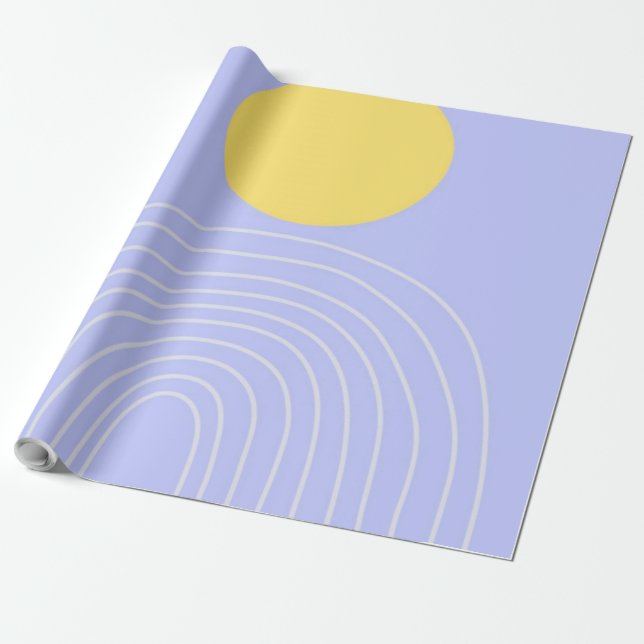 modern abstract art wrapping paper (Unrolled)