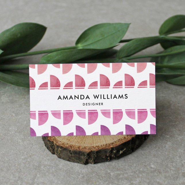 Modern Abstract Artistic Business Card (Creator Uploaded)