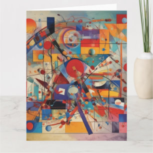 Modern Abstract Artwork Card