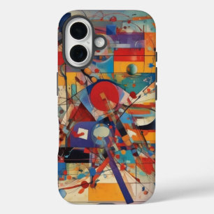 Modern Abstract Artwork iPhone 16 Case