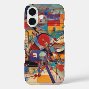 Modern Abstract Artwork iPhone 16 Case