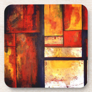 Modern Abstract Artwork Coaster