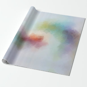 Modern Abstract Artwork Elegant Colourful Design Wrapping Paper
