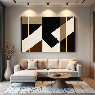 Modern Abstract Bauhaus Inspired Poster