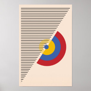 Modern Abstract Bauhaus Printable Deco Wall art
