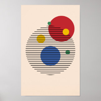 Modern Abstract Bauhaus Printable Wall art