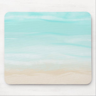 Modern Abstract Beach Mouse Pad