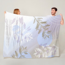 Modern Abstract Botanical Leaf