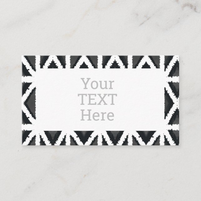 Modern Abstract Business Card (Front)