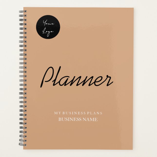 Modern Abstract Business Planner (Front)