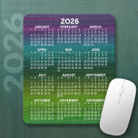Modern Abstract Calendar Vertical