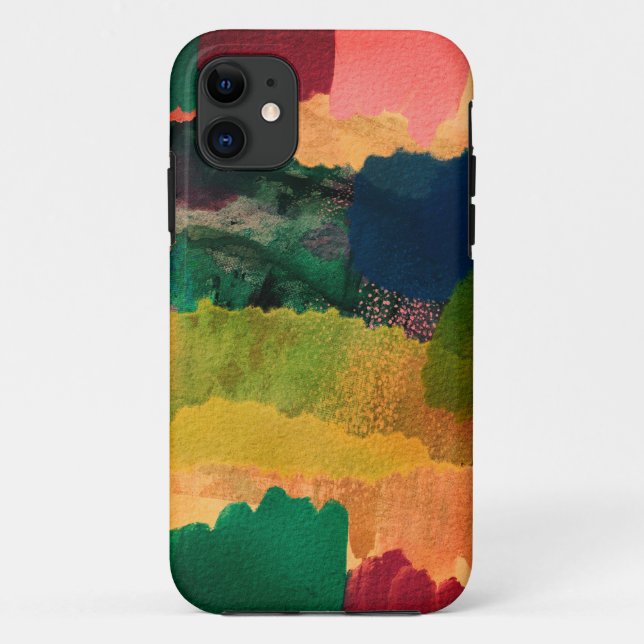 Modern Abstract Case-Mate iPhone Case (Back)