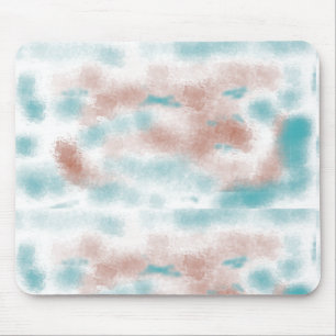 Modern Abstract Clouds Mouse Pad