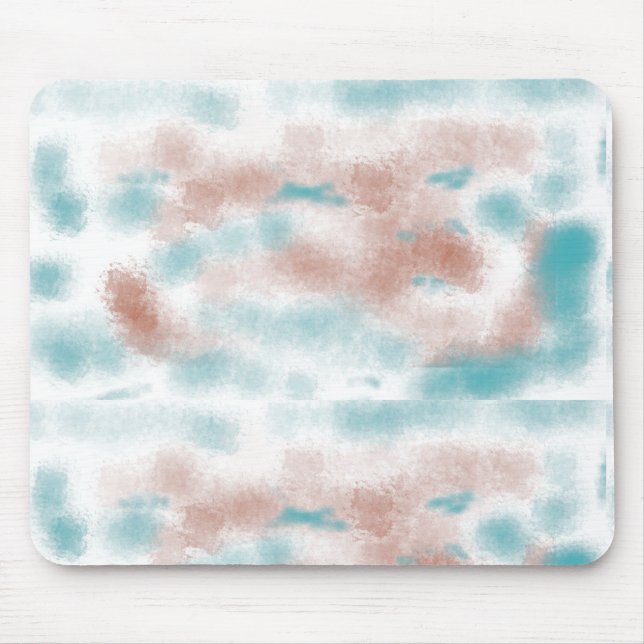 Modern Abstract Clouds  Mouse Pad (Front)