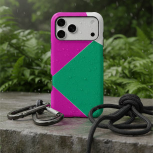 modern Abstract Colour block pink green aesthetic