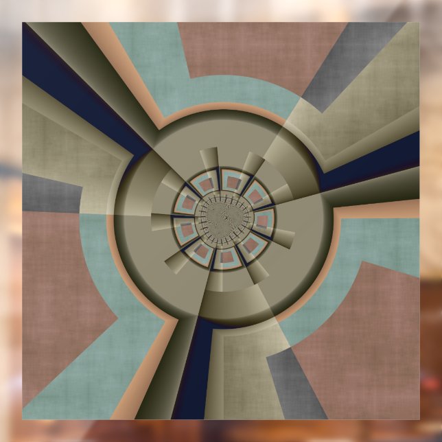 Modern Abstract Colour Harmony Fractal Art Graphic (Sheet 2)