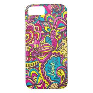 Modern Abstract Colourful Artwork Customisable Nam iPhone 8/7 Case