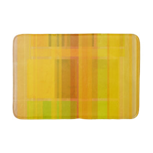 Modern Abstract   Colourful Citrus Colours Bath Mat