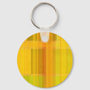 Modern Abstract   Colourful Citrus Colours Key Ring