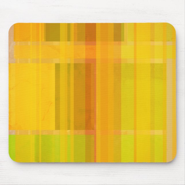 Modern Abstract | Colourful Citrus Colours Mouse Pad (Front)