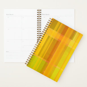 Modern Abstract Colourful Citrus Colours Planner