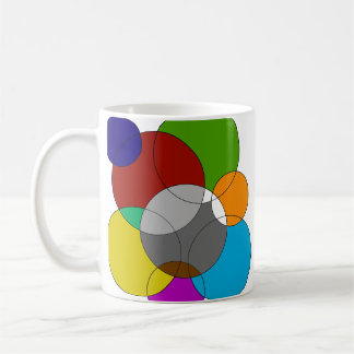 Modern Abstract Colourful Geometric Coffee Mug