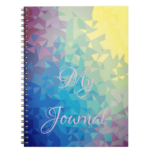 Modern Abstract Colourful Journal (Front)