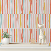Modern Abstract Colourful Striped Pattern