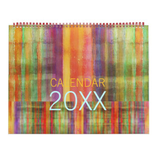 Modern Abstract Contemporary Art Calendar