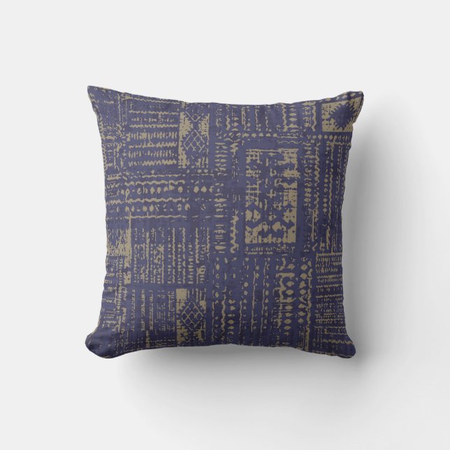Modern abstract, contemporary surface pattern desi cushion (Front)