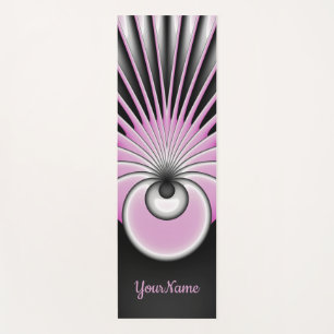 Modern Abstract Crazy Fractal Art Pattern Name Yoga Mat