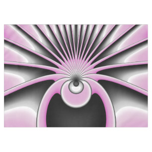 Modern Abstract Crazy Fractal Art Pattern Tablecloth