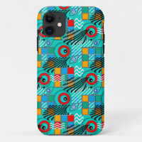Modern abstract creative multicolored pattern