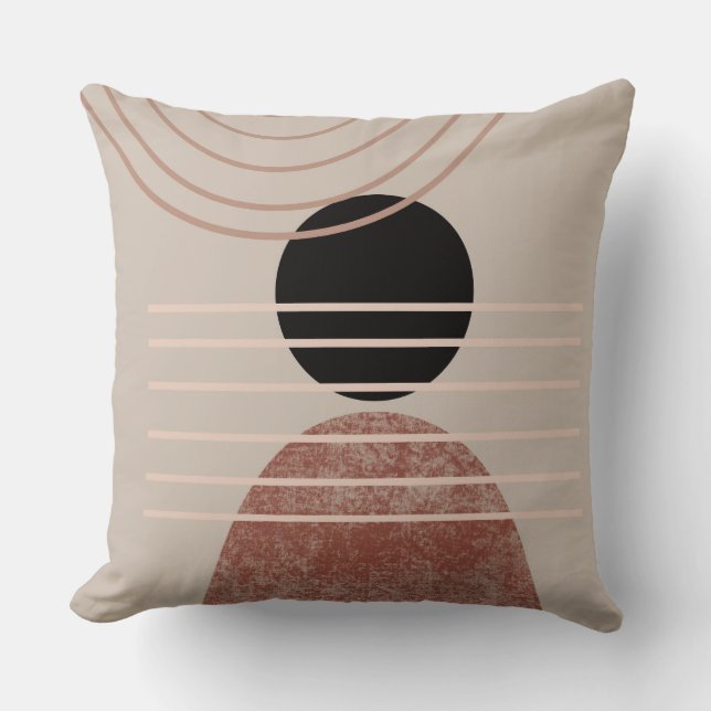 Modern Abstract  Cushion (Front)