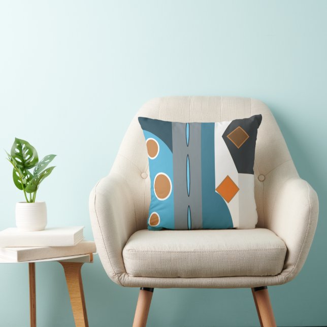Modern Abstract Cushion (Chair)