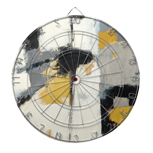 Modern Abstract Dartboard (Front)