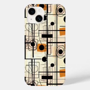 Modern abstract design, dynamic lines Throw Pillow Case-Mate iPhone 14 Case