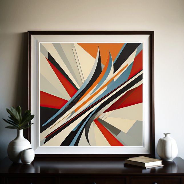 Modern Abstract Design Futurism II Poster (Creator Uploaded)