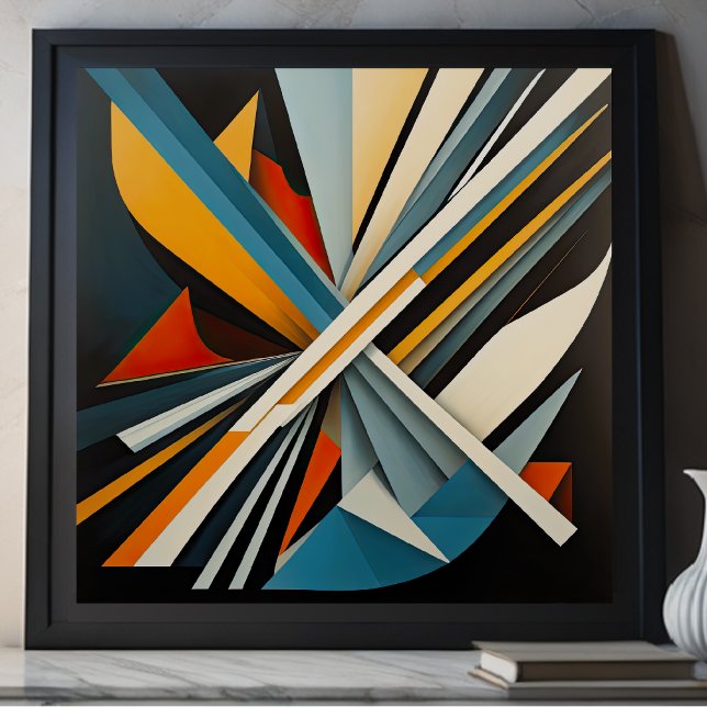 Modern Abstract Design Futurism VI Poster (Creator Uploaded)