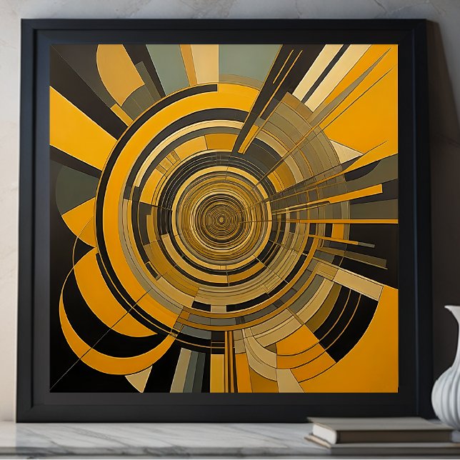 Modern Abstract Design Futurism XI Poster (Creator Uploaded)