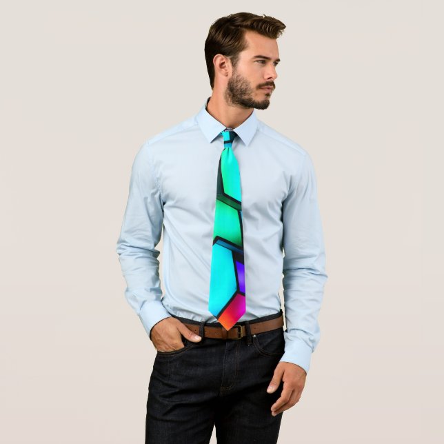 Modern abstract design Tie (In Situ)