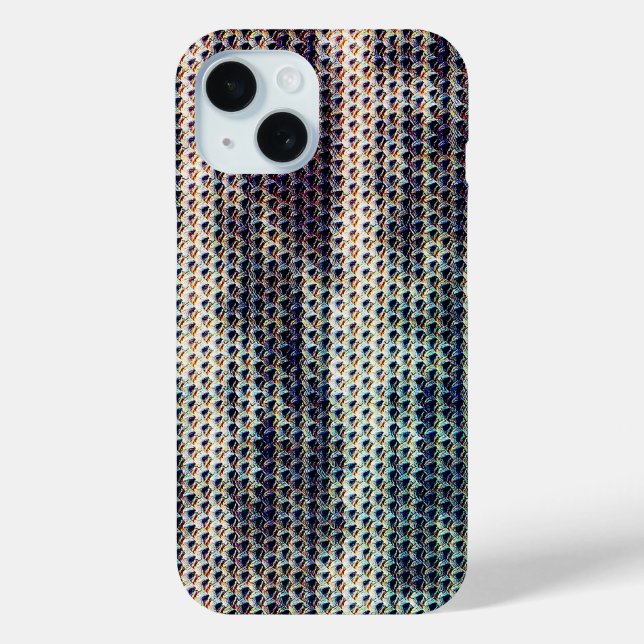 Modern abstract digital pattern design 1238 Case-Mate iPhone case (Back)