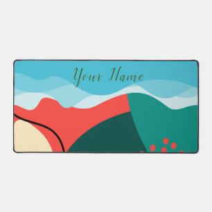 Modern Abstract Dynamic Unique Creative Desk Mat