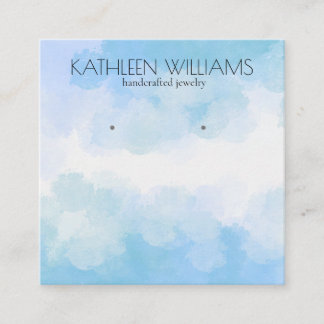 Modern abstract Earring display card