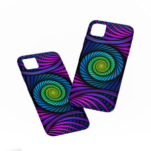 Modern Abstract Fractal iPhone 12 Pro Case