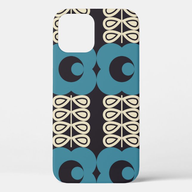 Modern abstract geometric background with stylised Case-Mate iPhone case (Back)