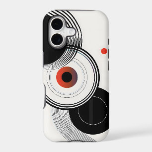 Modern Abstract Geometric Circles Minimalist Art