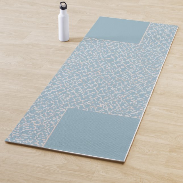 Modern Abstract Geometric Colour Block Yoga Mat |  (In Situ)