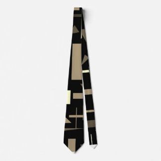 Modern Abstract Geometric Graphic Shape Pattern Tie